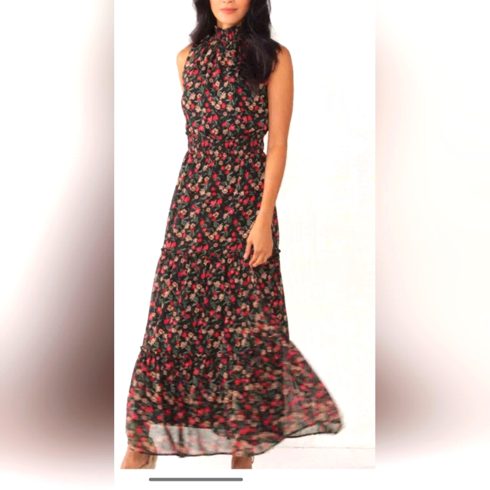 Draper James Floral Maxi Dress